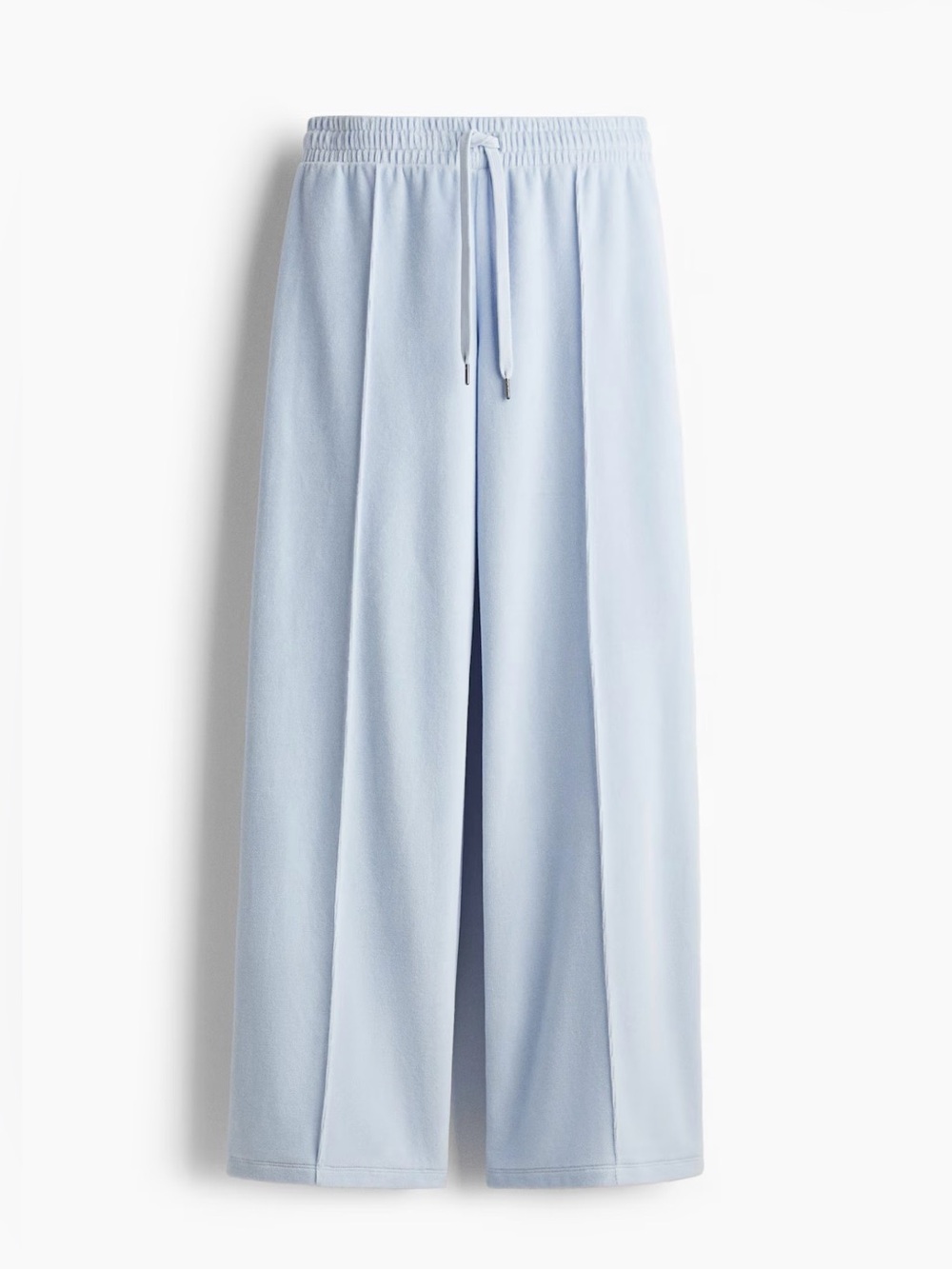 Y2K Divided Light blue Zip-Up matching velour set